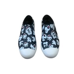NWOT Natives Black Disney Mickey Mouse Slip Ons Size M5/W7